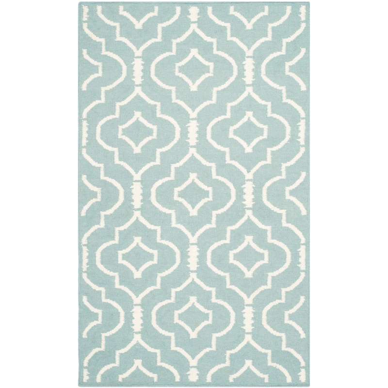 SAFAVIEH Handmade Flatweave Dhurries Lamprini Modern Moroccan Wool Rug