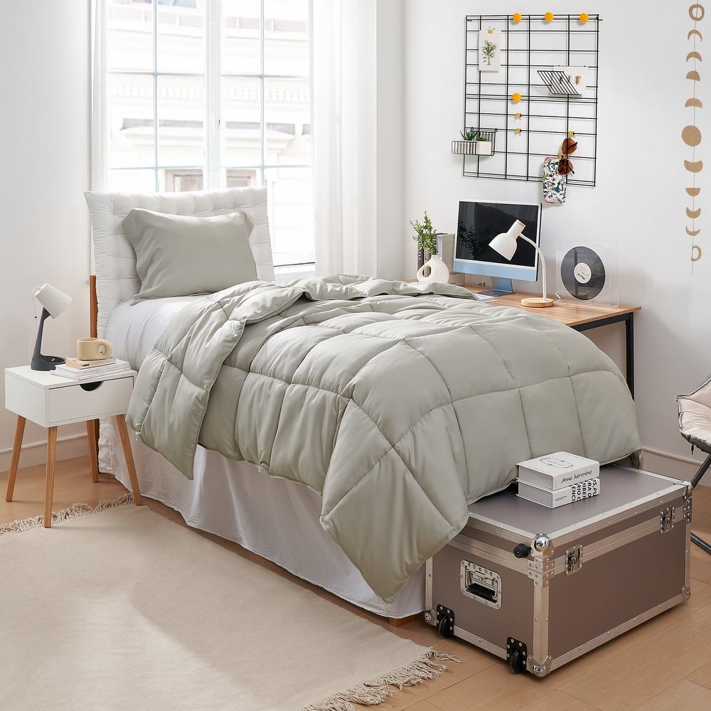 Snorze® Cloud Comforter Set - Coma Inducer® Ultra Cozy - Pumice Stone