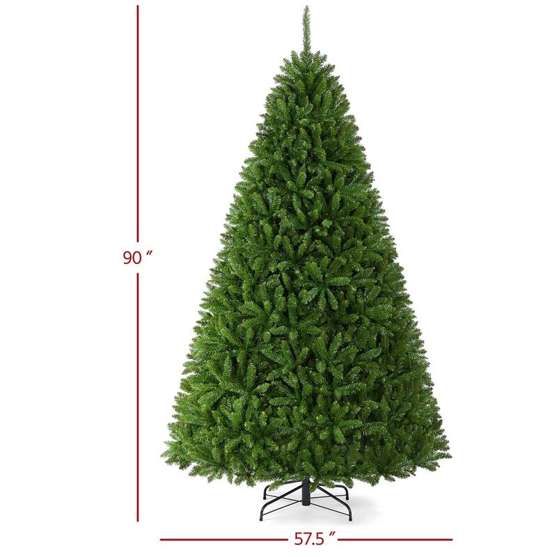 Yaheetech 7.5ft Premium Unlit Artificial Douglas Fir Christmas Tree