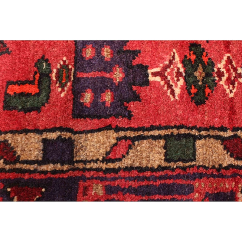 ECARPETGALLERY Hand-knotted Andelz Navy Wool Rug - 4'3 x 7'1