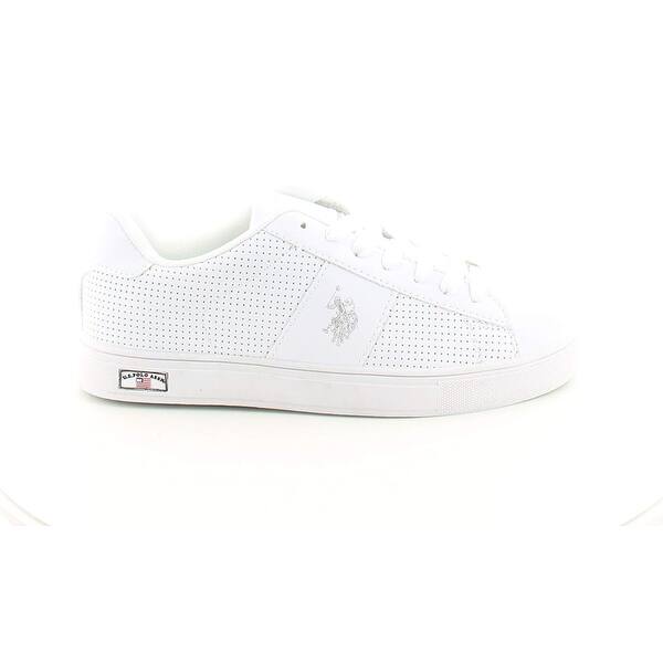 Shop Us Polo Assn Tris 3 Lo Men Us 8 5 White Sneakers Overstock