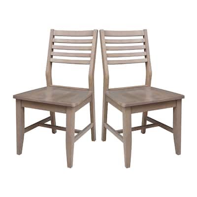 Soma Solid Wood Dining Chairs Set of 2