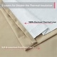 preview thumbnail 10 of 74, Dakota Complete Blackout Drapery Heavy Thermal Insulated Efficient Window Curtain Grommet Panels, 2 Panels