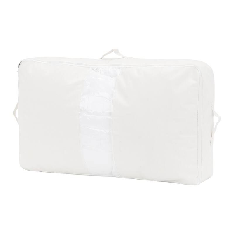 1 Pack Foldable Storage Bags, Clothes Storage, Moving Bags for Organizing Clothing, Closet Organizers, and Storage with Handles