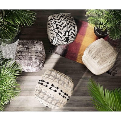 Afrino Wool Colored Throw
