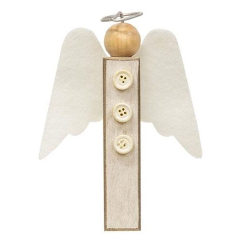 Shop Chunky Angel Shelf Sitter W Felt Wings 4 Free Shipping On