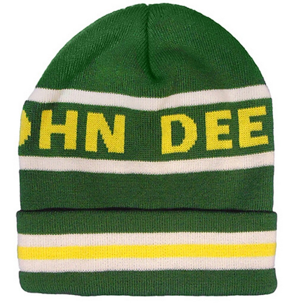 Shop John Deere Western Hat Mens Knit Beanie With Cuff Pink