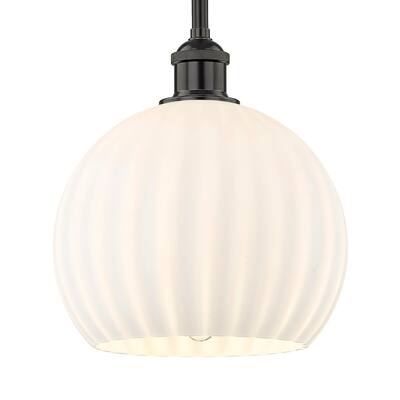 Innovations Lighting 616-1S 11 10 White Venetian Pendant White