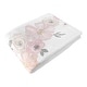 preview thumbnail 6 of 4, Watercolor Floral Collection Girl Baby Monthly Milestone Blanket - Blush Pink, Grey and White Boho Shabby Chic Rose Flower