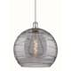 Option Polished Chrome / Light Smoke Deco Swirl