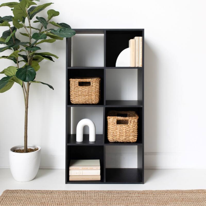 Signature Design by Ashley Langdrew Black Cube Organizer - 8 Cubes