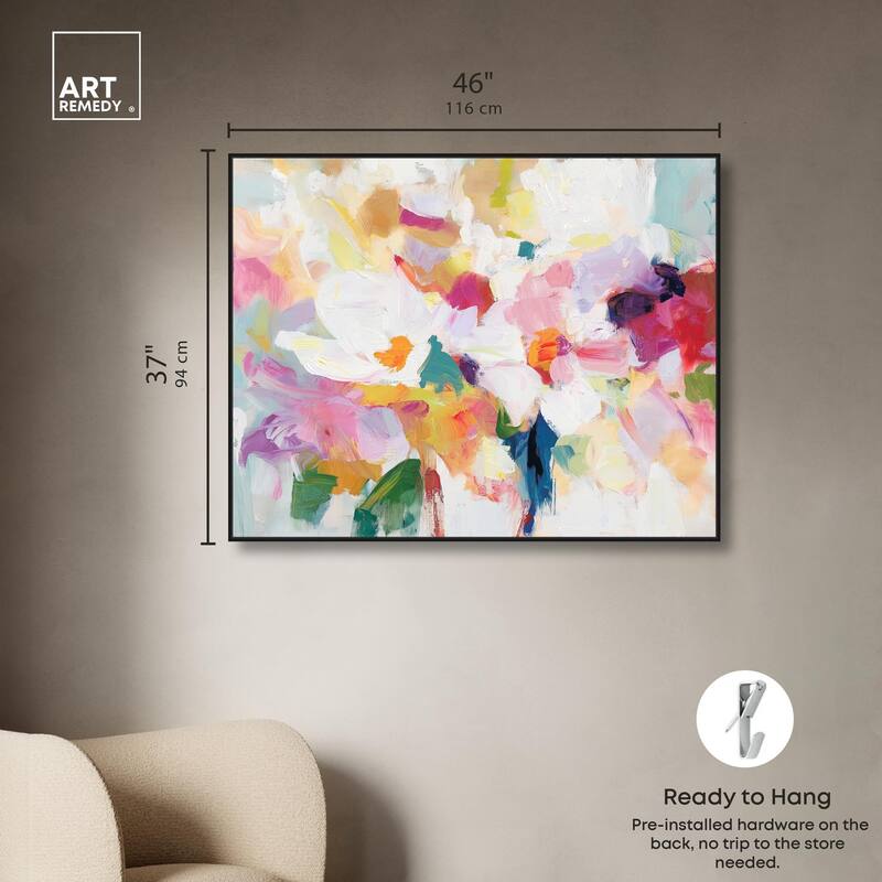 Bold Brushstroke II Canvas by Art Remedy