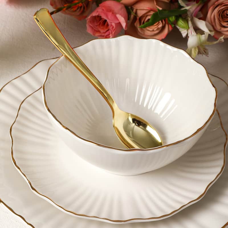 Christian Siriano Zinnia Porcelain Dinnerware Set