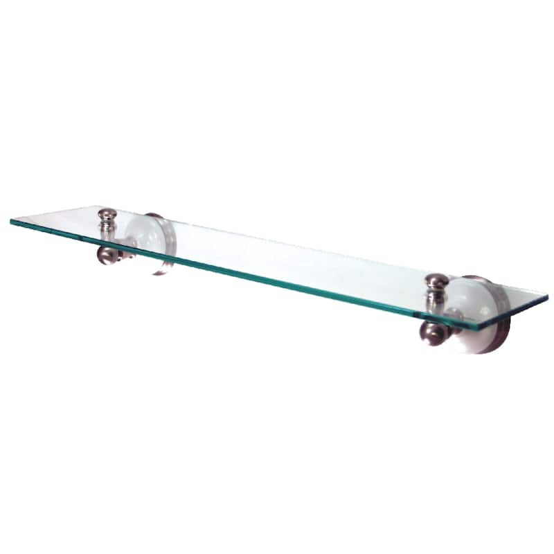 Victorian Glass Shelf - Grey