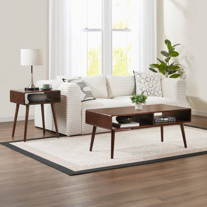 Convenience Concepts Napa Coffee Table with Shelf