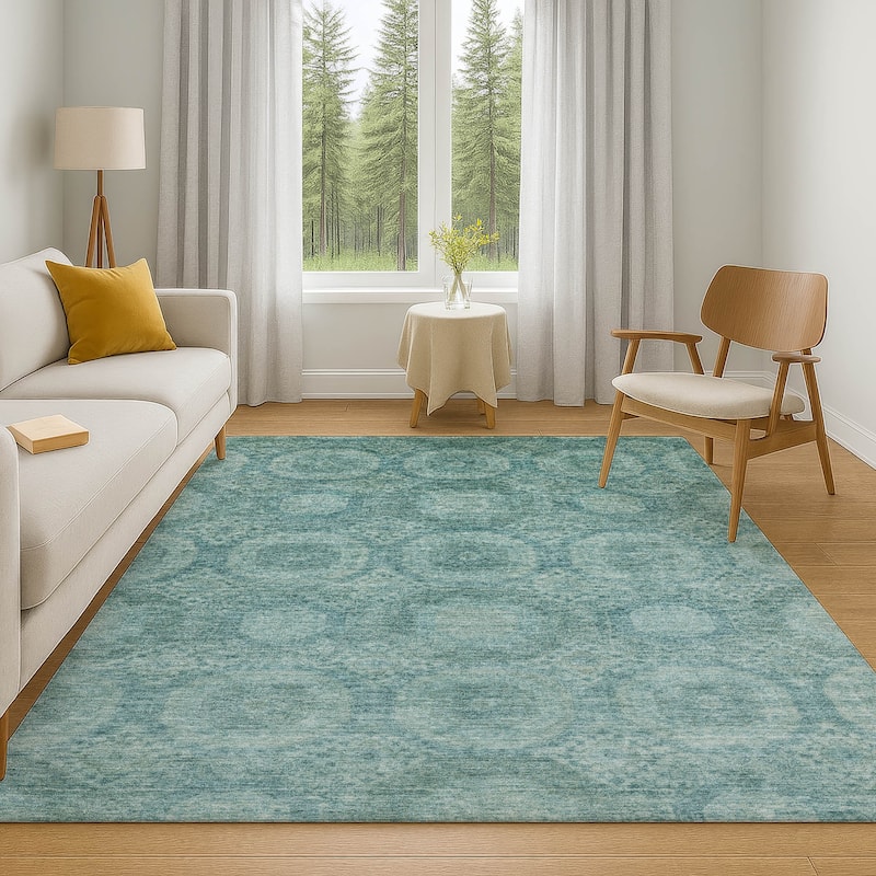 Premium Washable Super Soft Vintage Traditional Mayfield Rug