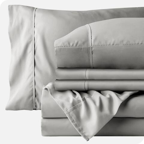 Bare Home Microfiber Deep-pocket Sheet Set w/ 2 Extra Pillowcases