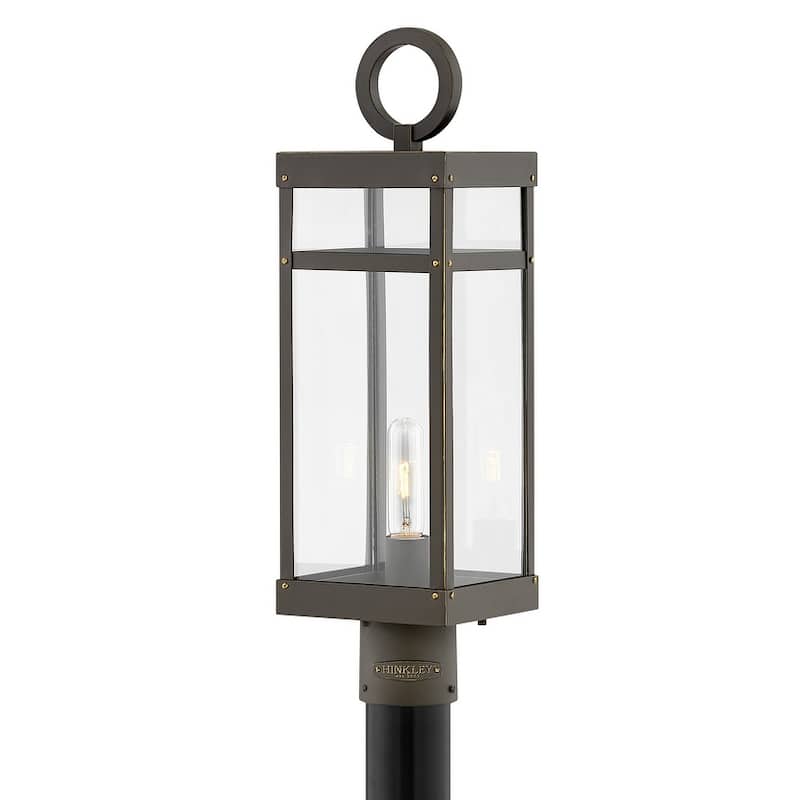 Hinkley Lighting Porter 12v 3.5w 23" Tall Lisa McDennon Open Air Post - Oil Rubbed Bronze