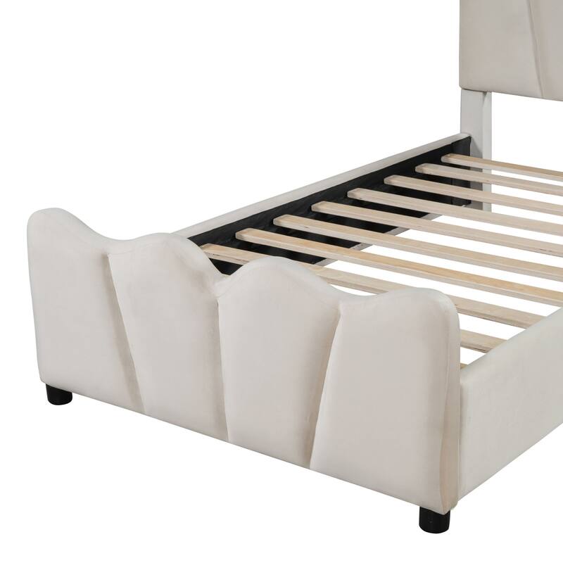 Modern Upholstered Platform Bed