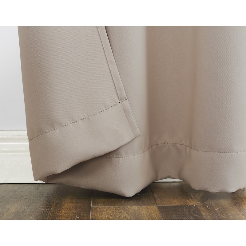 Sun Zero Hayden Energy Saving Blackout Tab Top 1-Piece Curtain Panel, Single Panel