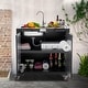 preview thumbnail 5 of 7, FEASTO KT2435D Stainless Steel Outdoor Kitchen Series Counter Freestanding Sink Station