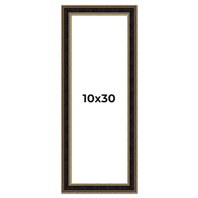 10x30 Frame Gold Antique Vintage Sold Wood Picture Frame | 1.75 Inch