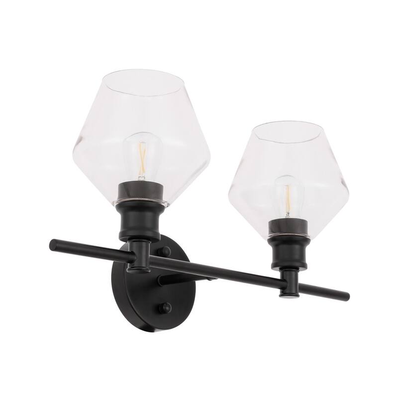 Gerald 2-Light Wall Sconce - 19.1/10.2 - 19.1/10.2