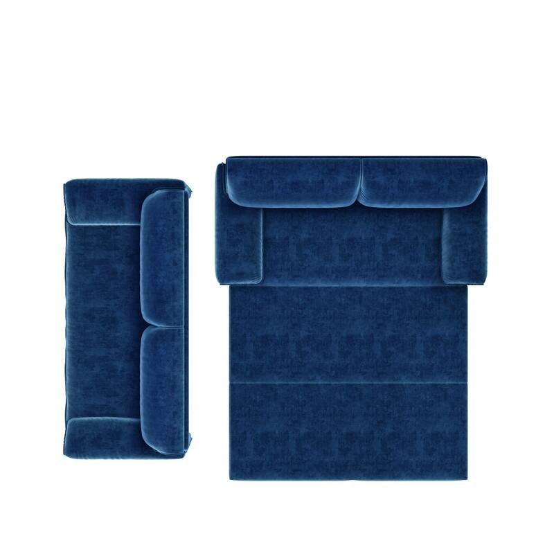 66" Queen Pull Out Sofa Bed, 3-in-1 Convertible Sleeper Sofa with Side Storage