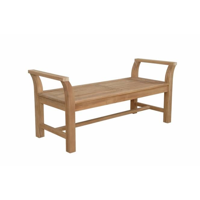 Sakura Teak Outdoor Bench - N/A