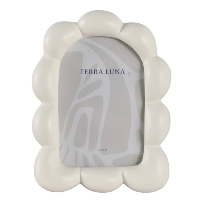 Modern Glass Square Bubble Picture Frame for Home Decor