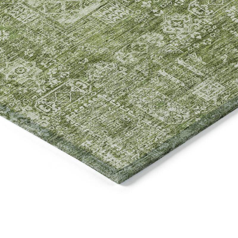 HomeRoots Oriental Transitional Rectangle Outdoor Rug