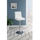 preview thumbnail 19 of 24, Adjustable Bar stool Modern Set of 2 Chairs Dining Kitchen