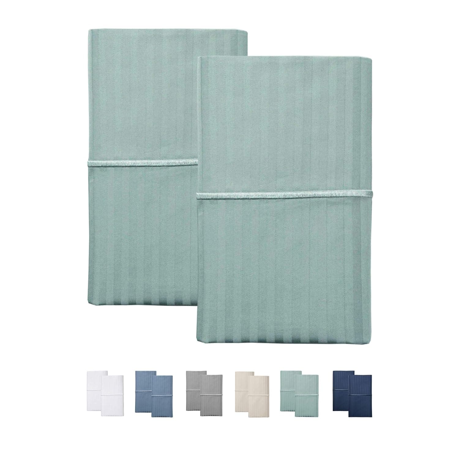 Feather & Stitch 500 Thread-Count Pillowcases