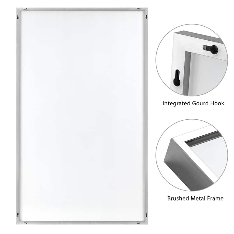 Metal Famed Full Length Bathroom Wall Mirror