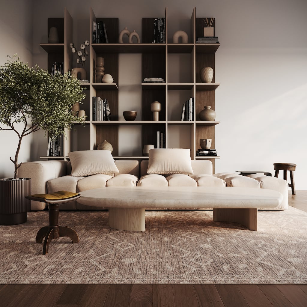 Nuloom Elindra Geometric Floral Rug