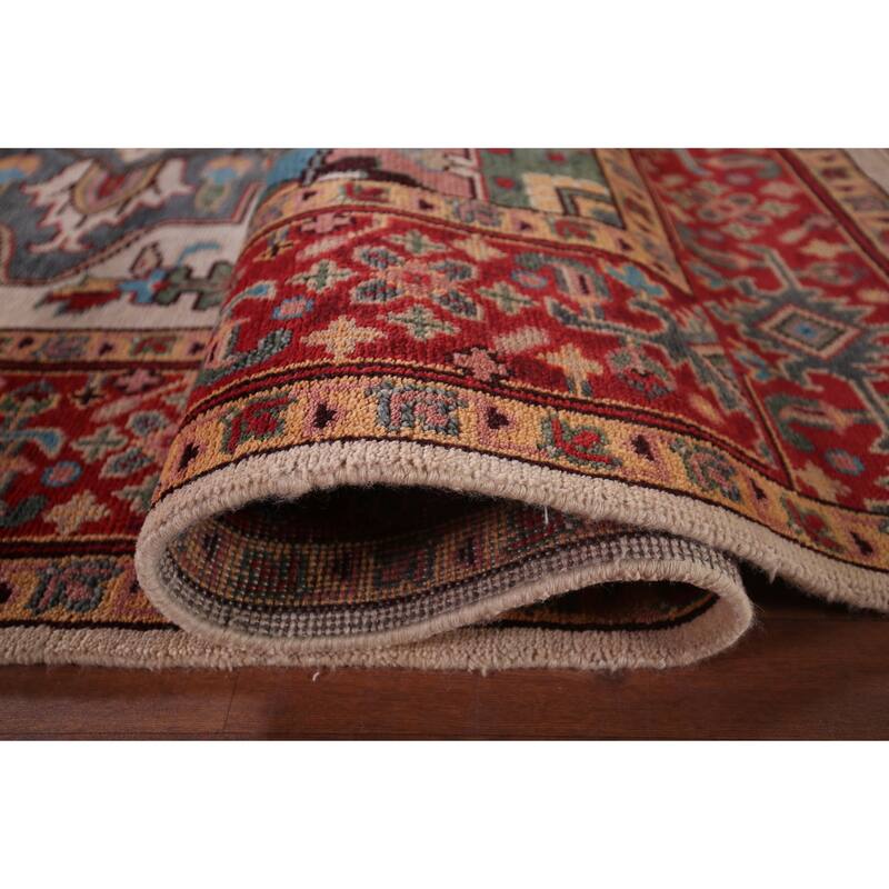 Oushak Oriental Area Rug Handmade Wool Carpet - 8'9"x 11'11"