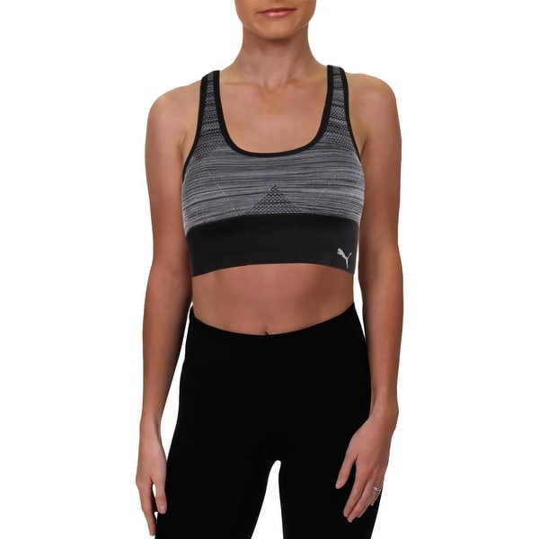puma strappy mix bra