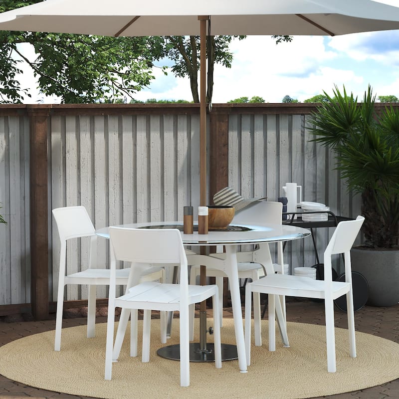 The Novogratz Poolside Collection Chandler Indoor/Outdoor Chairs Set