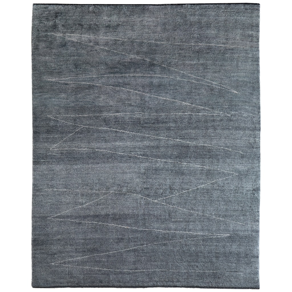 Grand Bazaar Fitzroy Hand Knotted Abstract Modern Area Rug