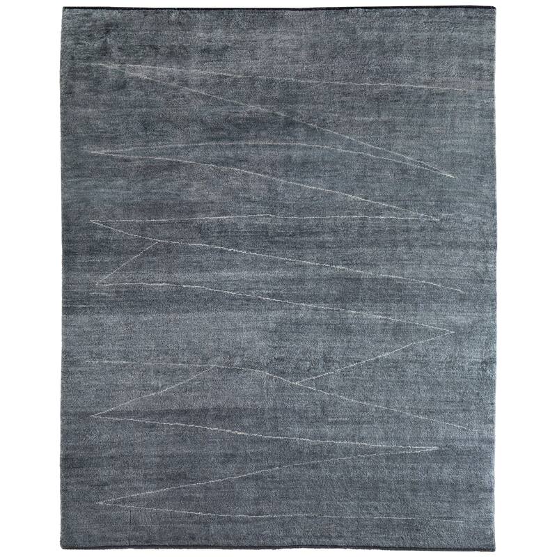 Grand Bazaar Fitzroy Hand Knotted Abstract Modern Area Rug