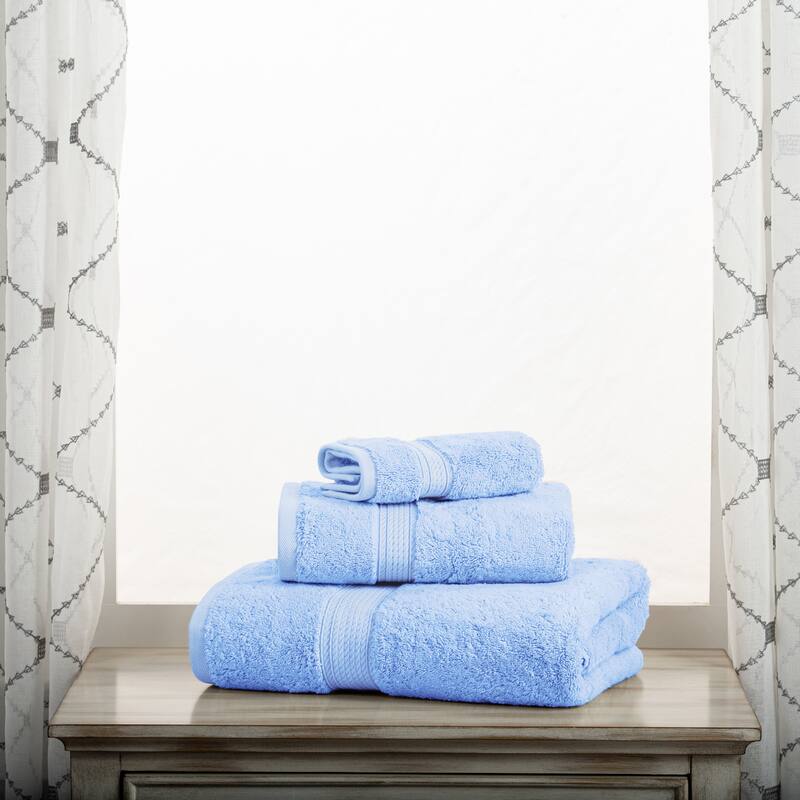 Marche Egyptian Cotton 3 Piece Towel Set by Superior