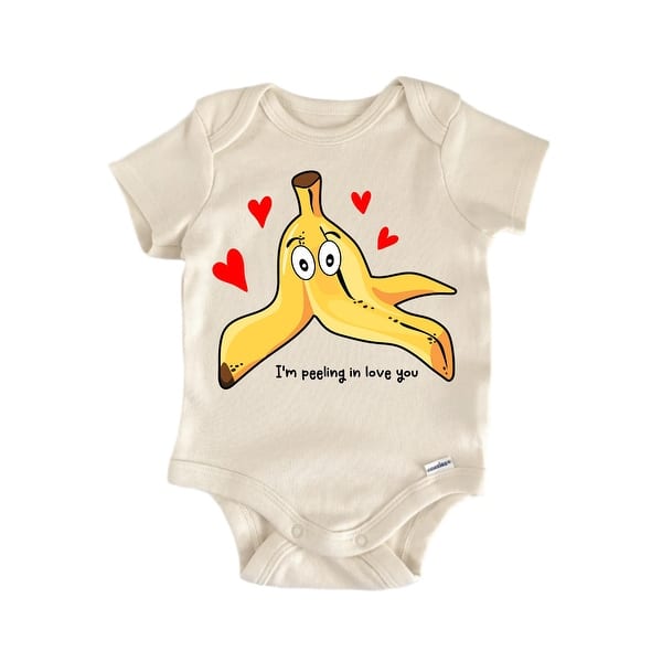 slide 2 of 6, I'm Peeling Best Friends Bff Bestie Valentine's Day - Baby Boy Girl Clothes Bodysuit Blue - 0-3M