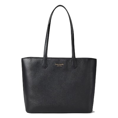 Kate Spade New York Veronica Pebbled Leather Large Tote Black