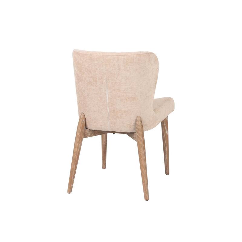 Notting Hill Upholstered Dining Chair, Champagne Chenille