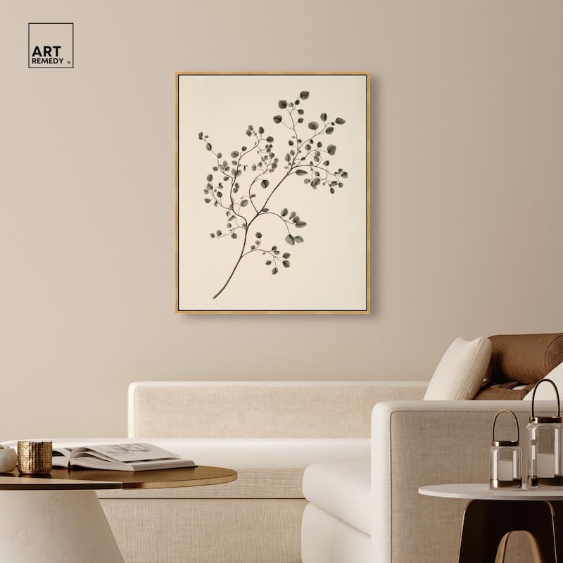 Bilberry Branch Canvas by Art Remedy