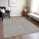 preview thumbnail 33 of 111, Machine Washable Indoor/ Outdoor Modern Dotty Chantille Rug