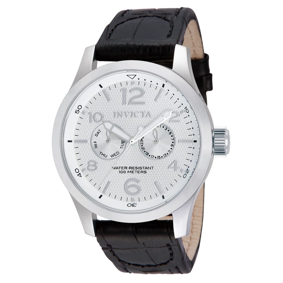 Invicta Men's 13008 I-Force Quartz Multifunction Silver Dial Watch