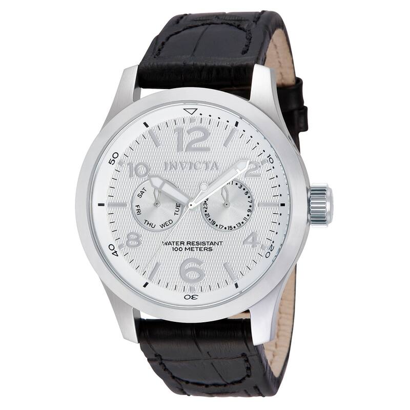 Invicta Men's 13008 I-Force Quartz Multifunction Silver Dial Watch
