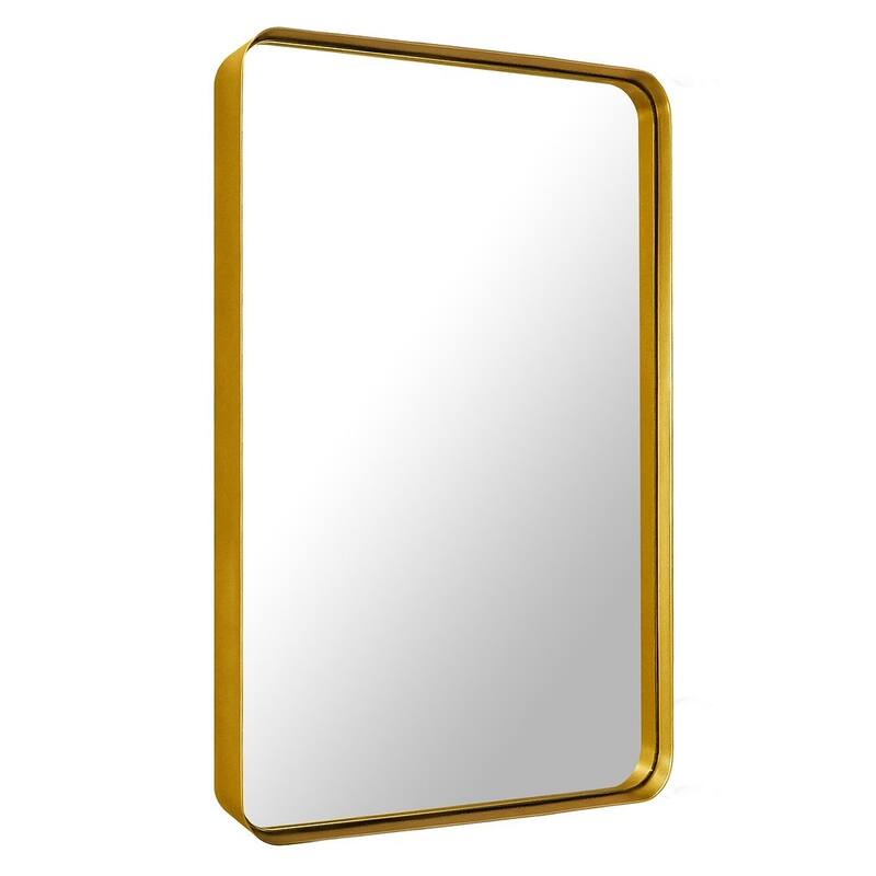 Metal-framed Venetian Wall Mirror - 22*30*1.38 - Gold 