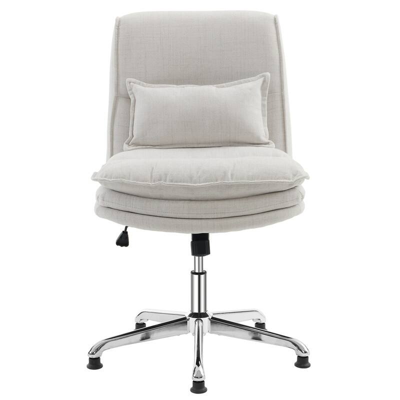 Upholstered Armless Task Office Chair